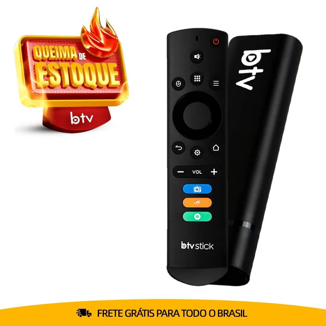 BTV Stick 4K 5G + Wifi 2025: Mais Compacto e Avançado - Android 9.0 (Promoção Limitada) - Imagem 5